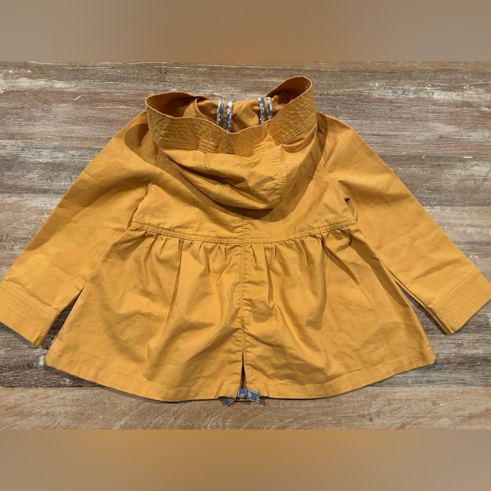 Rachel Zoe Baby Girl Snap Button Cotton Jacket With Hood, Size 24 Months NWT - Picture 6 of 11